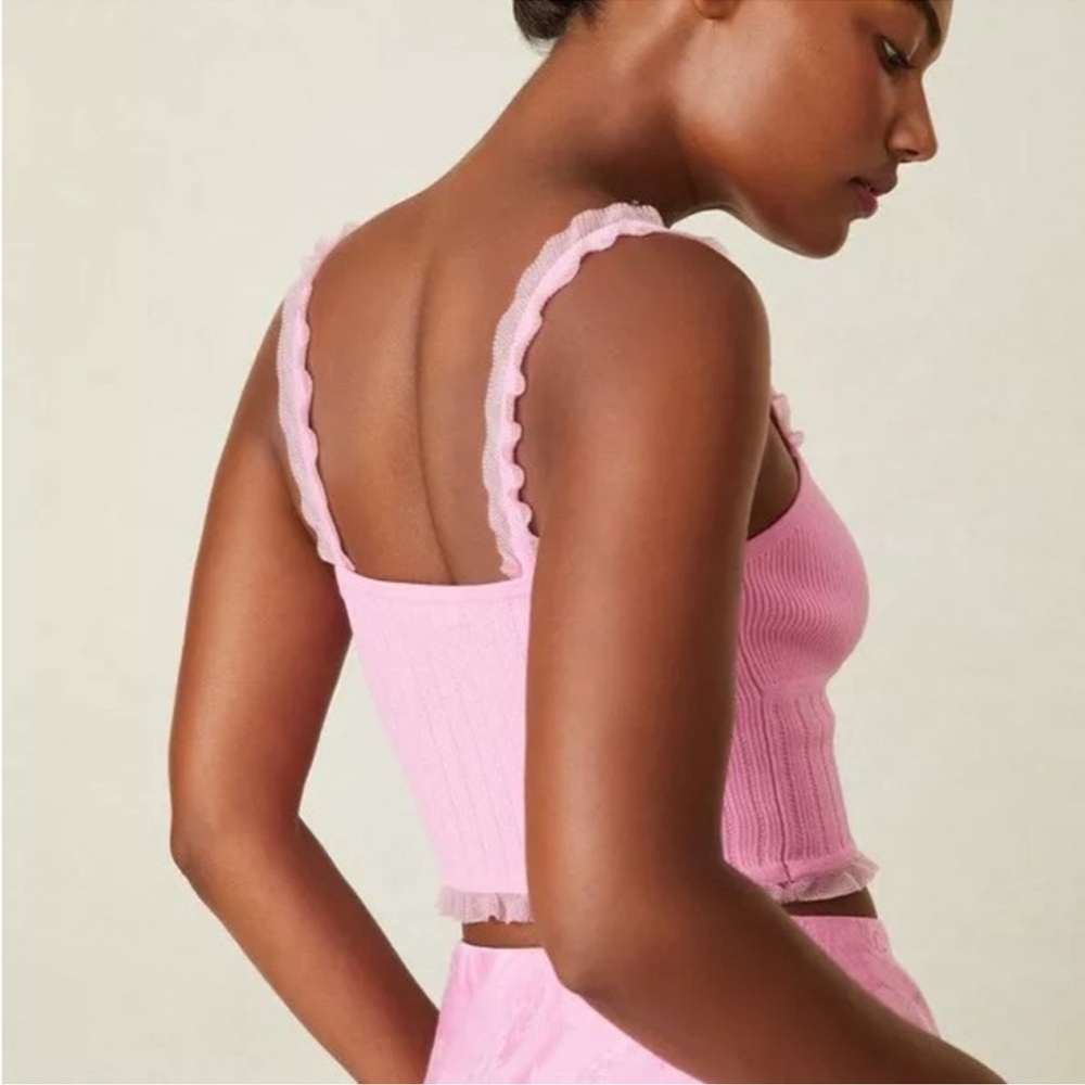 LoveShackFancy $195 Dita Bustier - M - Picture 4 of 9